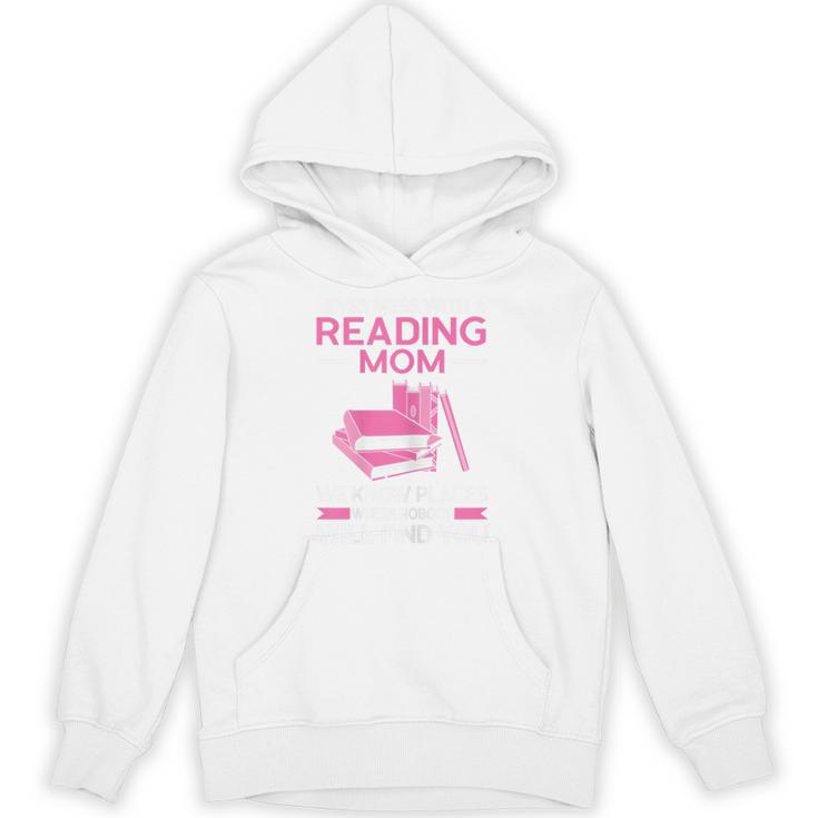 Never Mess With a Reading Mom Books Mother Unisex Hoodie