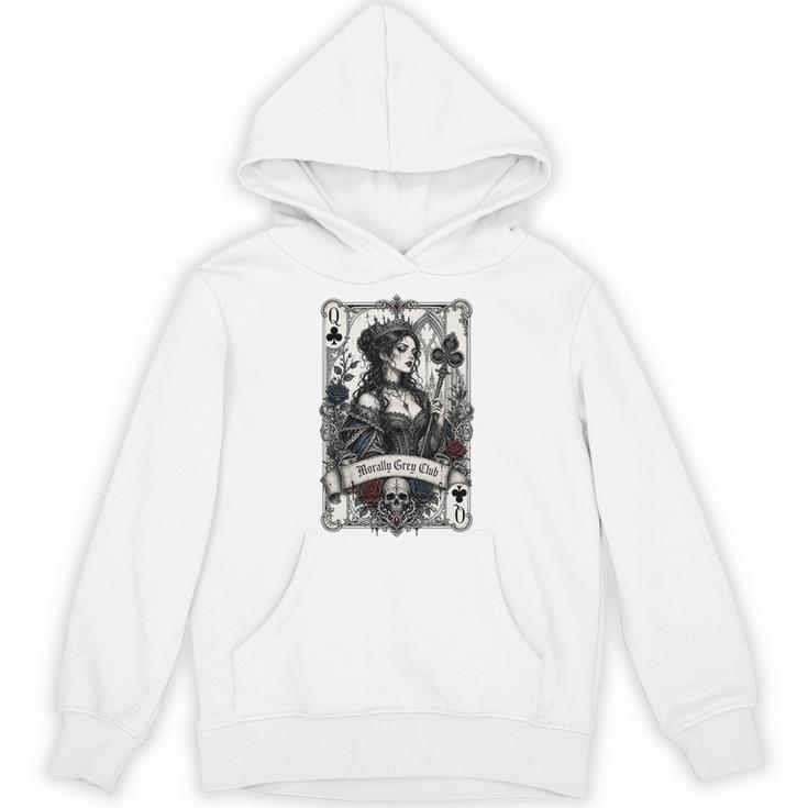 Morally Grey Book Club Lover Gothic Card Style Premium Tri-Blend Unisex Hoodie Morally Grey Book Club Lover Gothic Card Style Premium Tri-Blend Unisex Hoodie