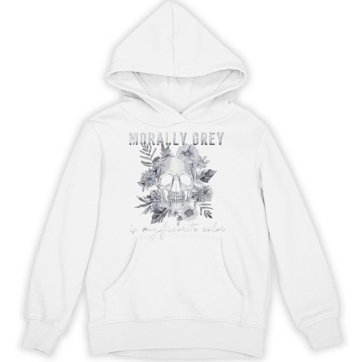 Morally Grey Is My Favorite Color Morally Grey Book Club Unisex Hoodie