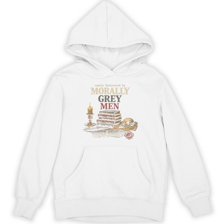 Morally Grey Men Reader Spicy Book Lover Unisex Hoodie