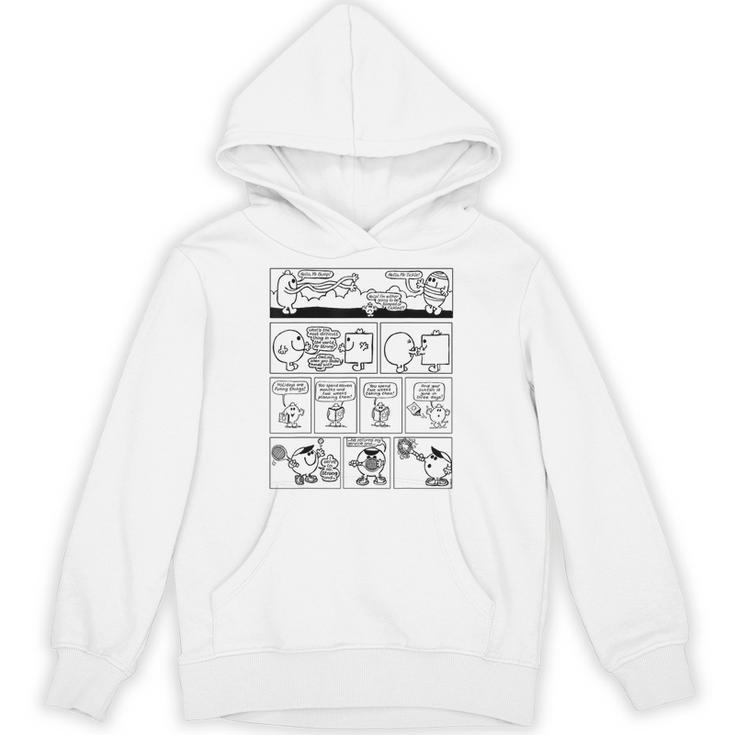 Mr Men Retro Comic Book Strip 70s & Unisex Hoodie