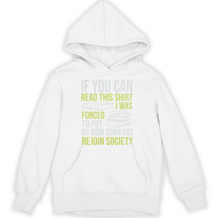 Nerd Bibliophile Book Reading Lover Bookworm Reading Unisex Hoodie