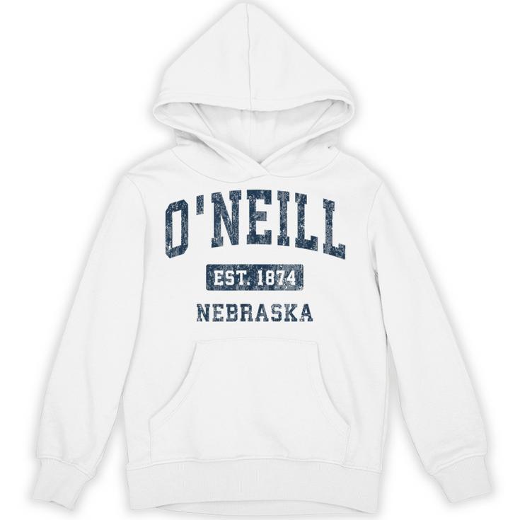 O'neill ネブラスカneビンテージアスレチックスポーツデザイン パーカー