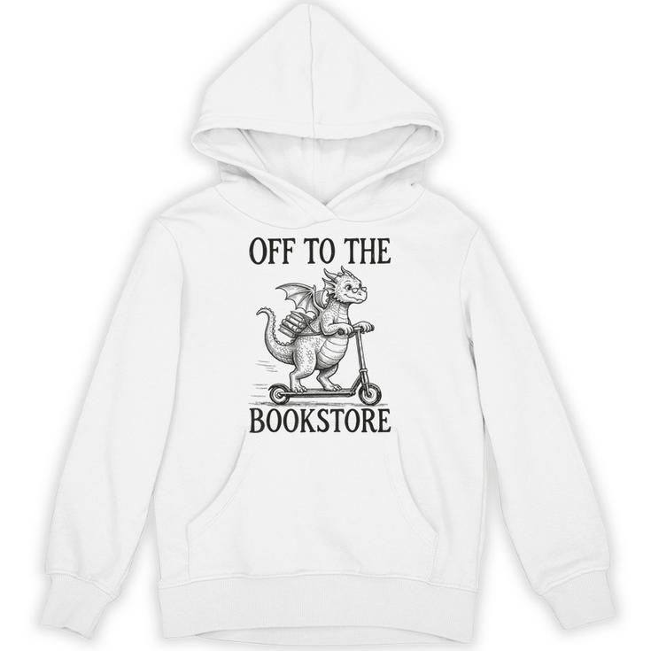 Off To The Bookstore Reading Bookworm Unisex Hoodie