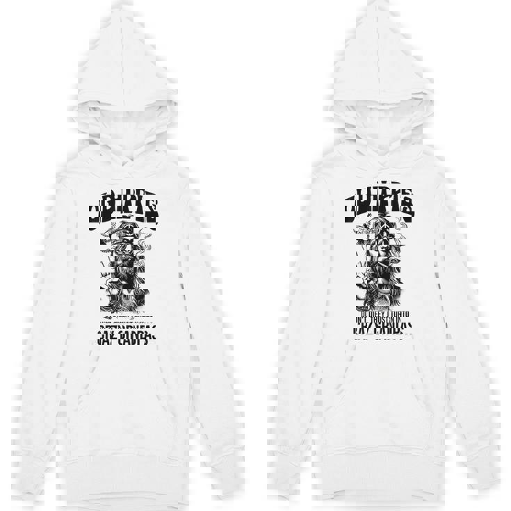 Old Hippies Don't Die They Turn Into Crazy Grandpas パーカー