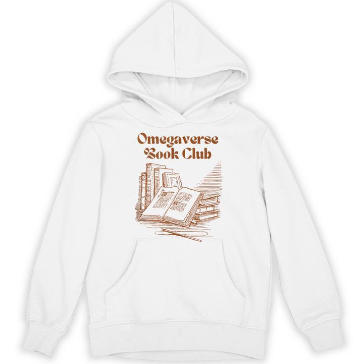 Omegaverse Book Club Reading Alpha Beta Omega Romance Unisex Hoodie