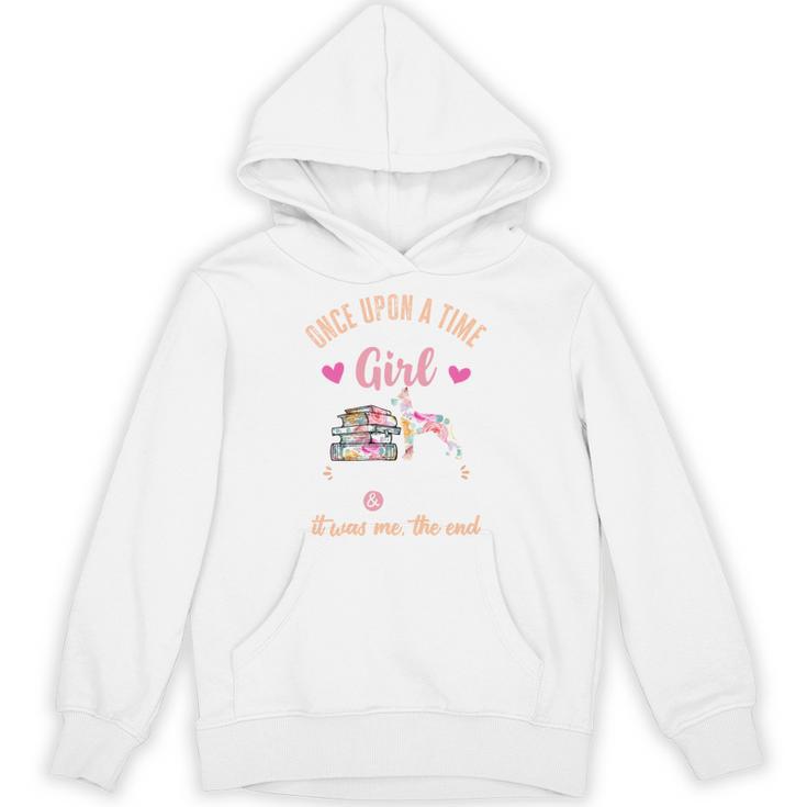 Once Upon a Girl Who Loved Great Danes & Books Unisex Hoodie