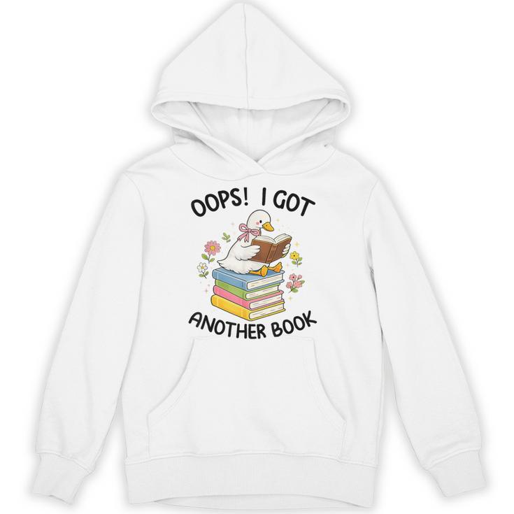 Oops I Got Another Book Goose Goose Reader Women Girls Unisex Hoodie