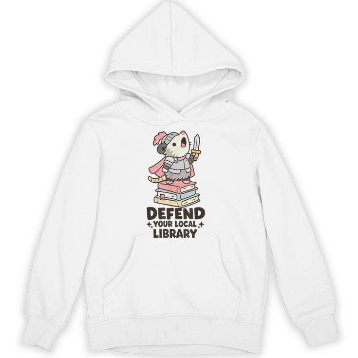 Opossum Book Lover Meme Kawaii Sarcastic Humor Women Unisex Hoodie