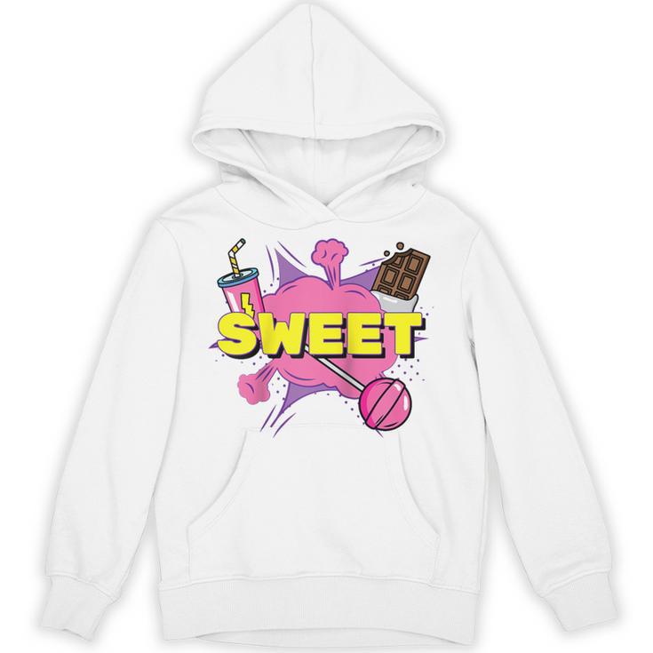 Pop Art Sweet Text Bubble Comic Book Style Classic Raglan Baseball Tee Unisex Hoodie
