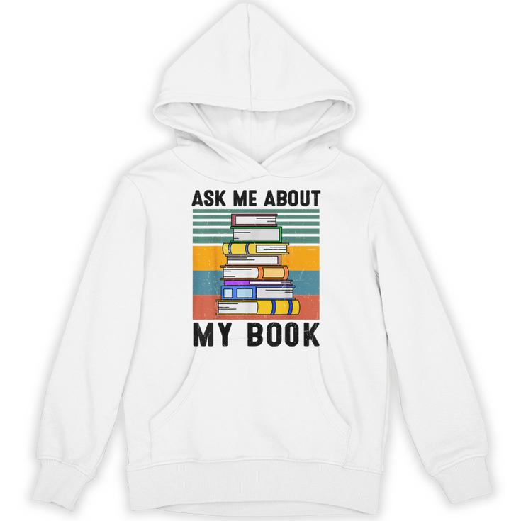Published Author TShirt Ask Me About My Book Writer Unisex Hoodie