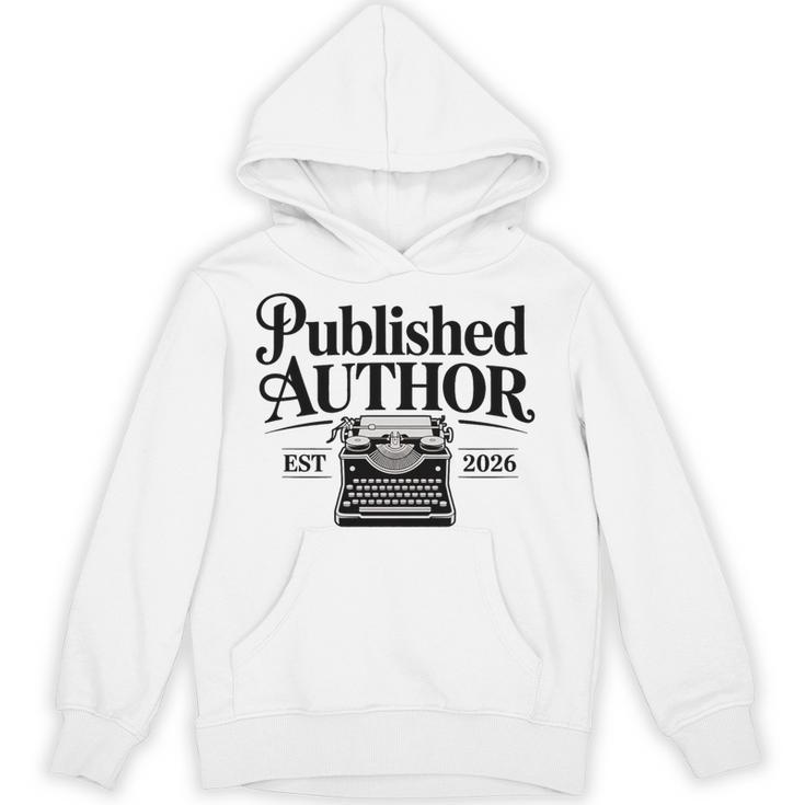 Published Author Writer 2026 New Book Novel Writing Premium Tri-Blend Unisex Hoodie