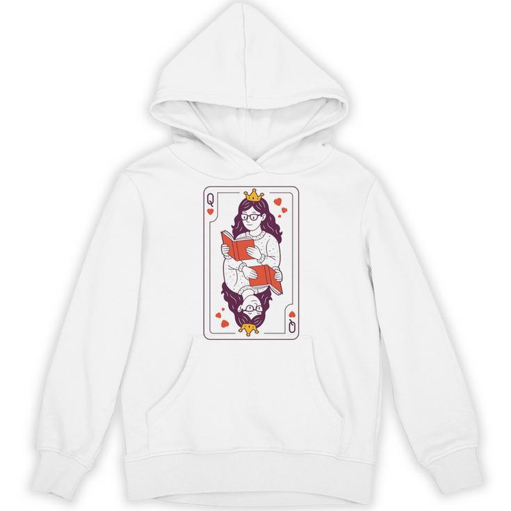 Queen Of Books Premium Tri-Blend Unisex Hoodie