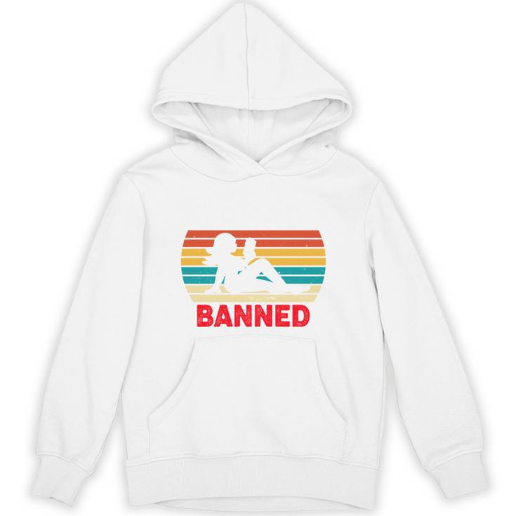 I Read Banned Book Bookworm Reader Nerd Bookish Librarian Unisex Hoodie