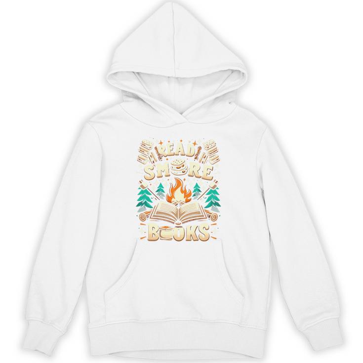 Read More Books Camping Outdoors Travel Campfire Smores Premium Tri-Blend Unisex Hoodie