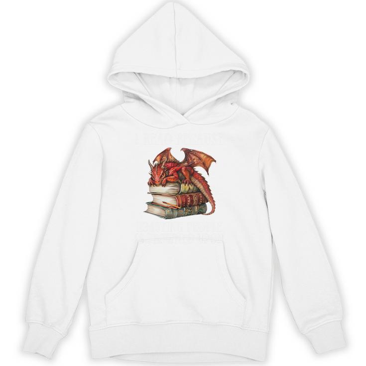 I Read Because Roasting People Is Frowned Upon Dragon Book Premium Tri-Blend Unisex Hoodie