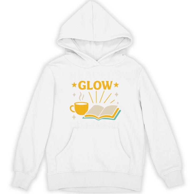 Readers Glow Different Book Lover Reading Premium Tri-Blend Unisex Hoodie
