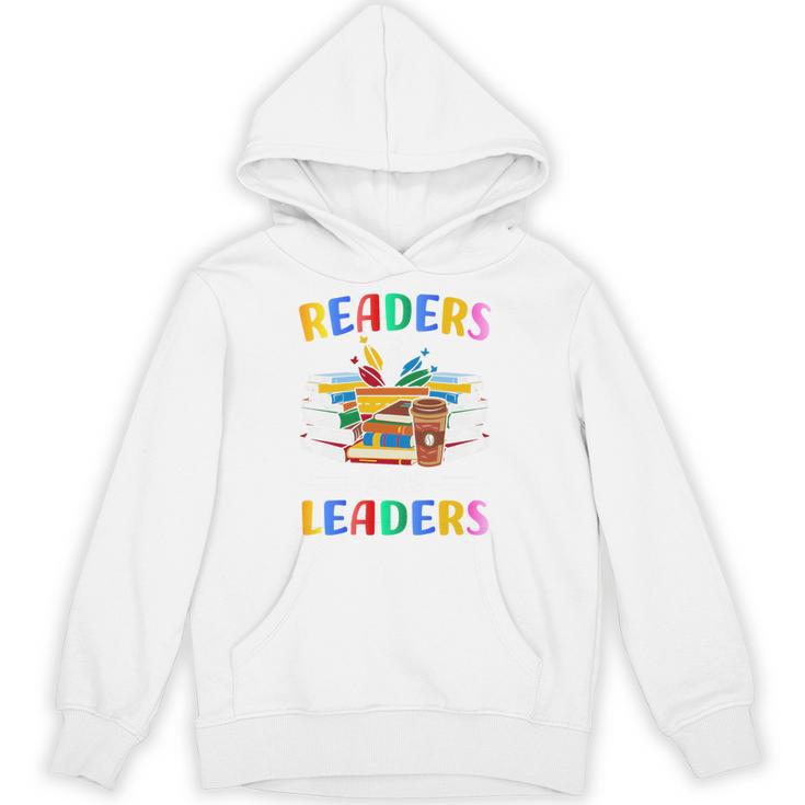 Readers Are Leaders Book Lover Reading Mom Premium Tri-Blend Unisex Hoodie