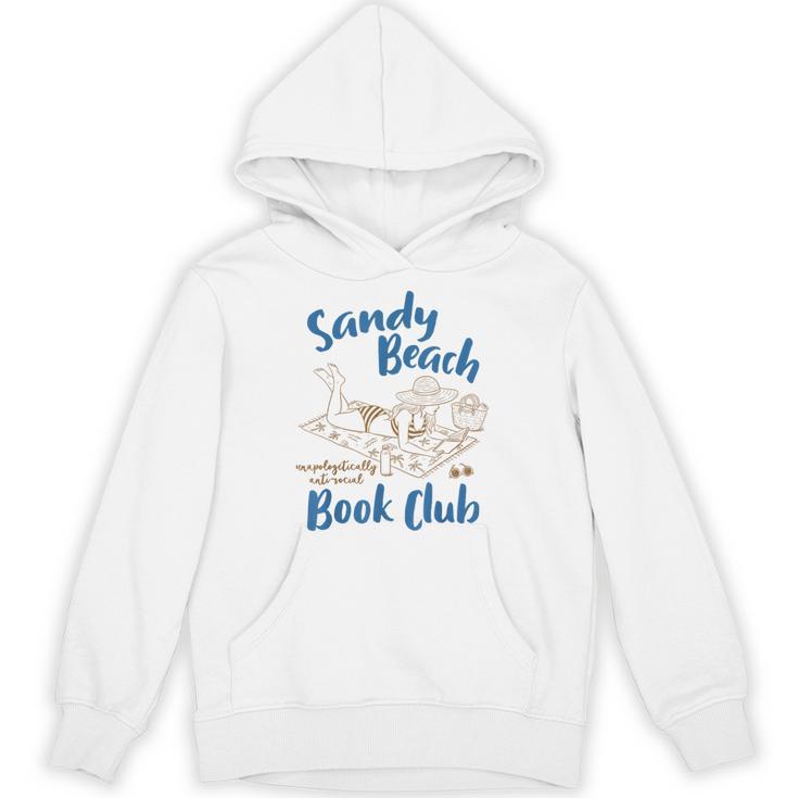Reading Book Lover Bookish Summer Sandy A Beach Book Club Unisex Hoodie