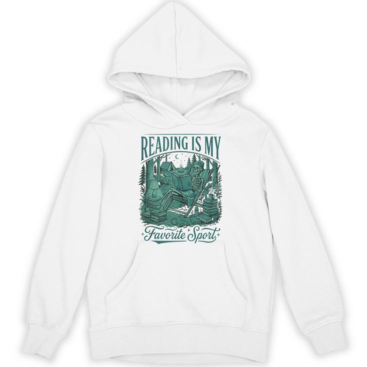 Reading Is My Favorite Sport Book Lover Bookworm Unisex Hoodie