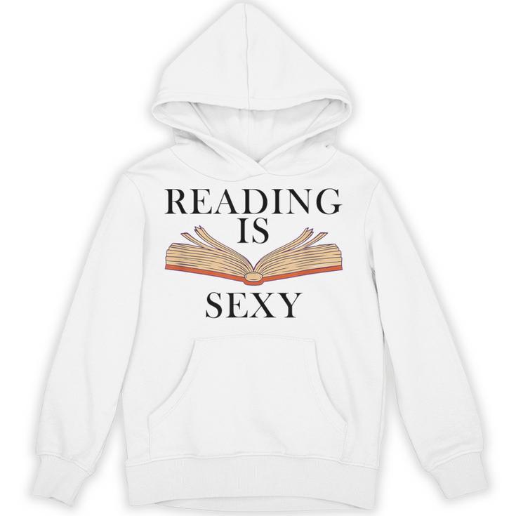 Reading Is Sexy Bookworm Book Lover Reading Is Sexy Unisex Hoodie