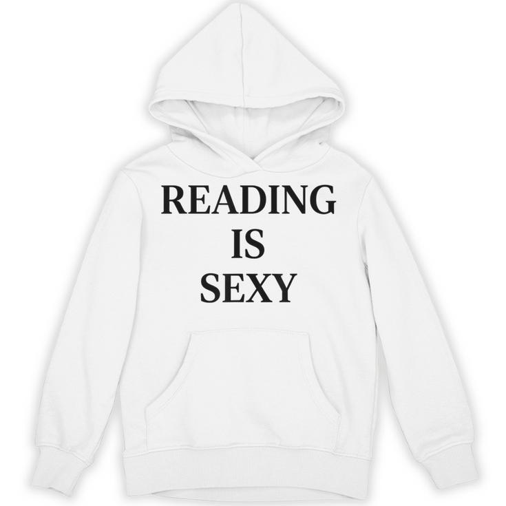 Reading Is Sexy Literary Reading Book Humor Unisex Hoodie
