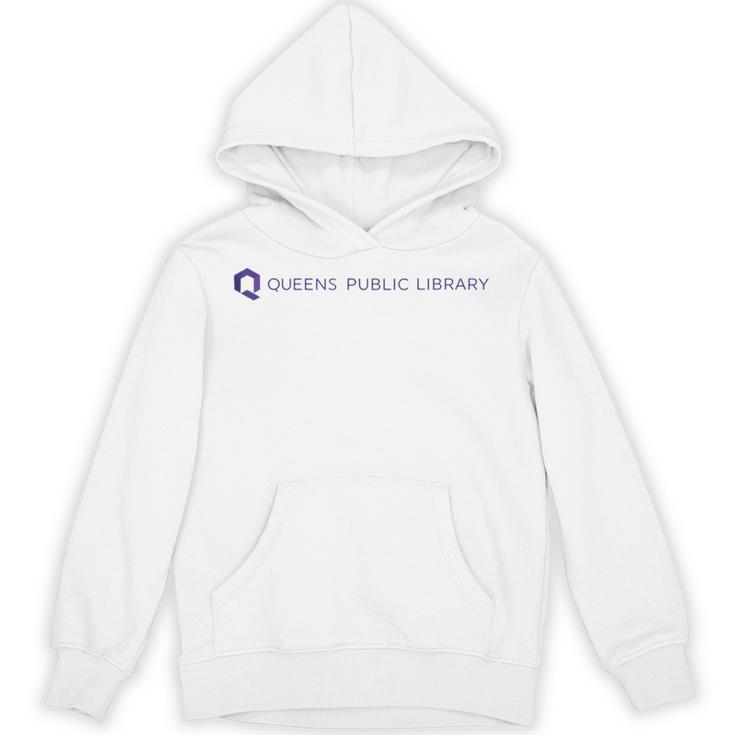 Retro Queens Public Library NY New York Book Lover Unisex Hoodie