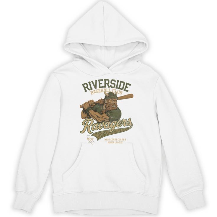 Riverside Ravagers Retro Minor League Baseball Unisex Hoodie