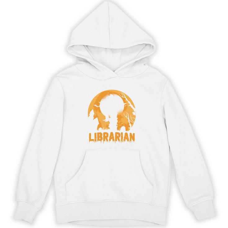 This Is My Scary Librarian Halloween Book Lover Scary Reader Unisex Hoodie