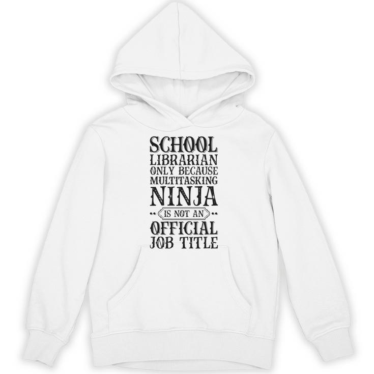 School Librarian Only Vintage Library Book Lover Unisex Hoodie