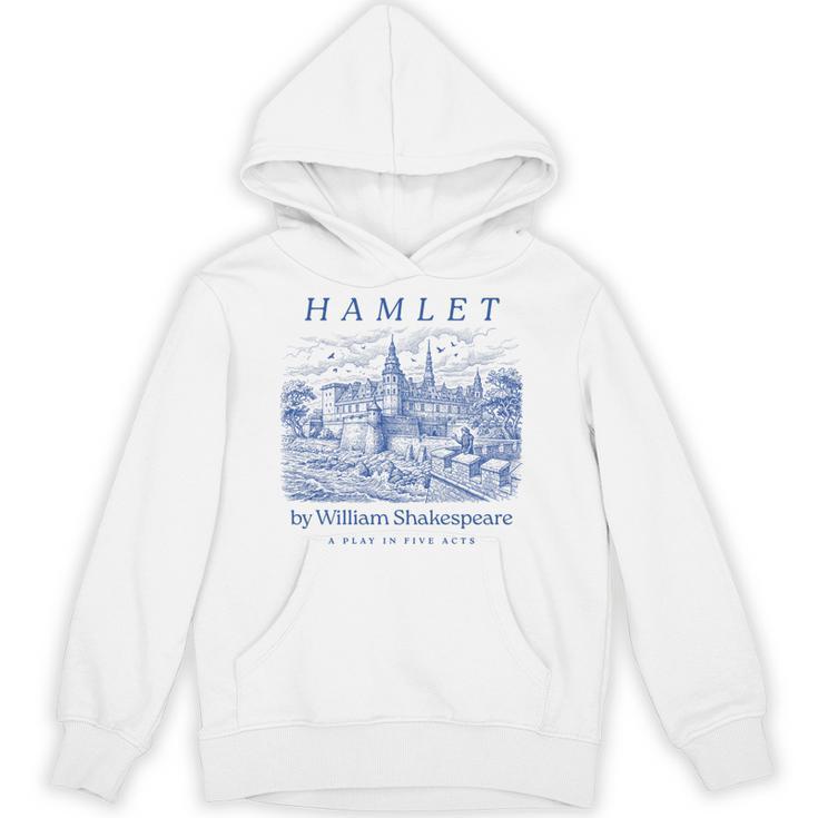 Shakespeare Hamlet Cute Book Lover Bookworm Drama Teacher Premium Tri-Blend Unisex Hoodie