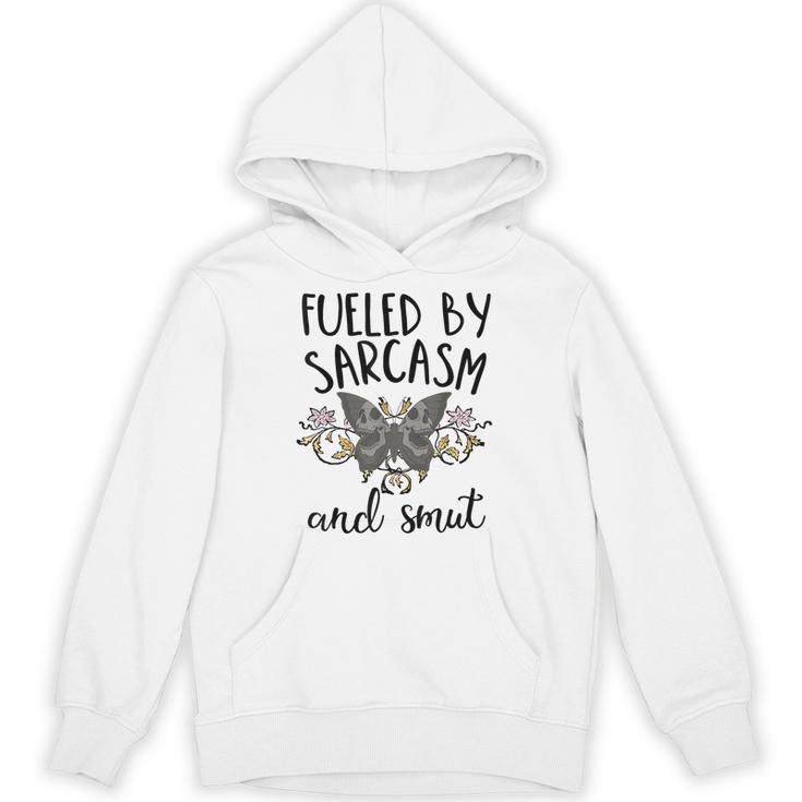 Smut And Sarcasm Women Sarcastic Romance Reader Smutty Books Unisex Hoodie