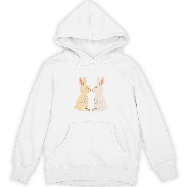 Somebunny Loves Books Cute Easter Bunny Book Lover Unisex Hoodie
