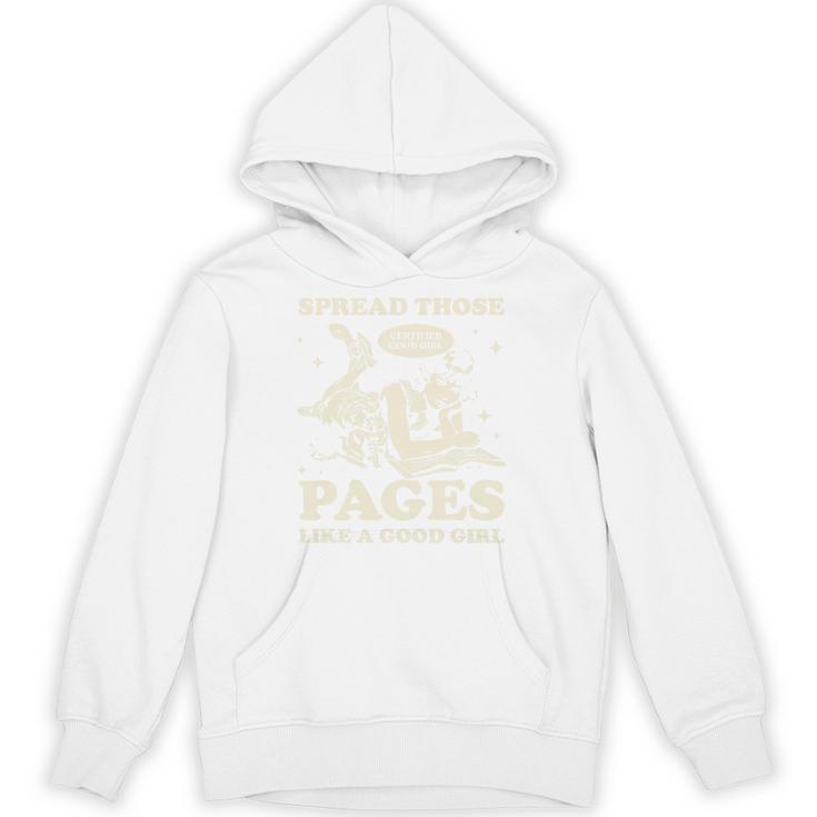 Spread Those Pages Like A Good Girl Shirt Smutty Spicy Book Premium Tri-Blend Unisex Hoodie
