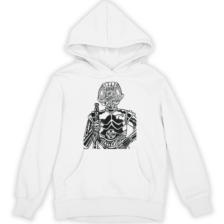 Star Wars 4-LOM Bounty Hunter Droid Comic Book Sketch Unisex Hoodie