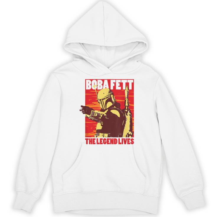Star Wars The Book Of Boba Fett The Legend Lives Poster V-2 Unisex Hoodie