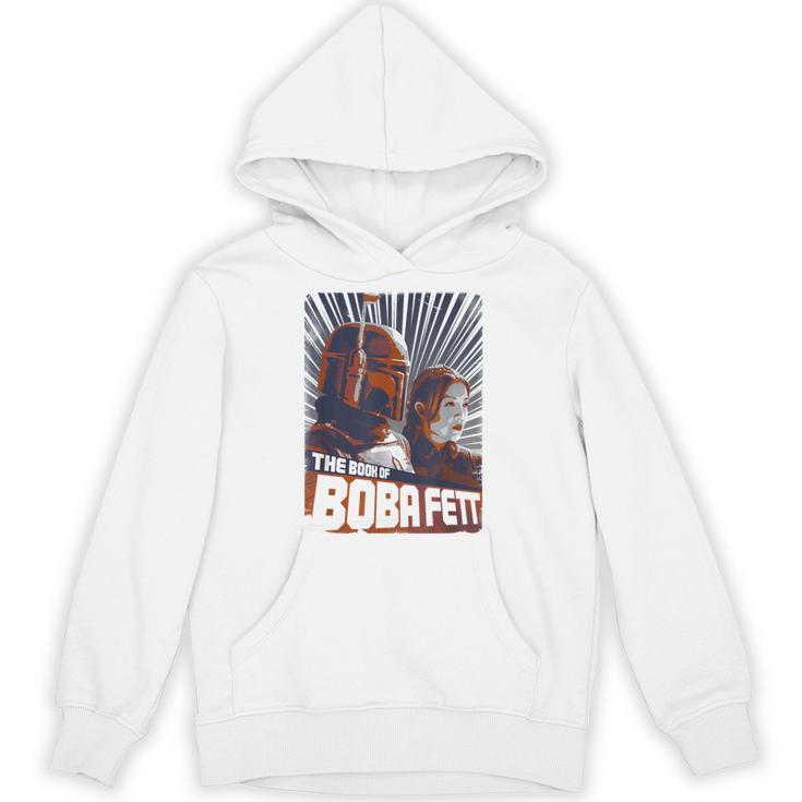 Star Wars The Book Of Boba Fett Retro Graphic Poster Unisex Hoodie