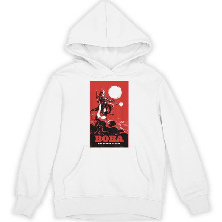 Star Wars The Book Of Boba Fett Vintage Poster Unisex Hoodie