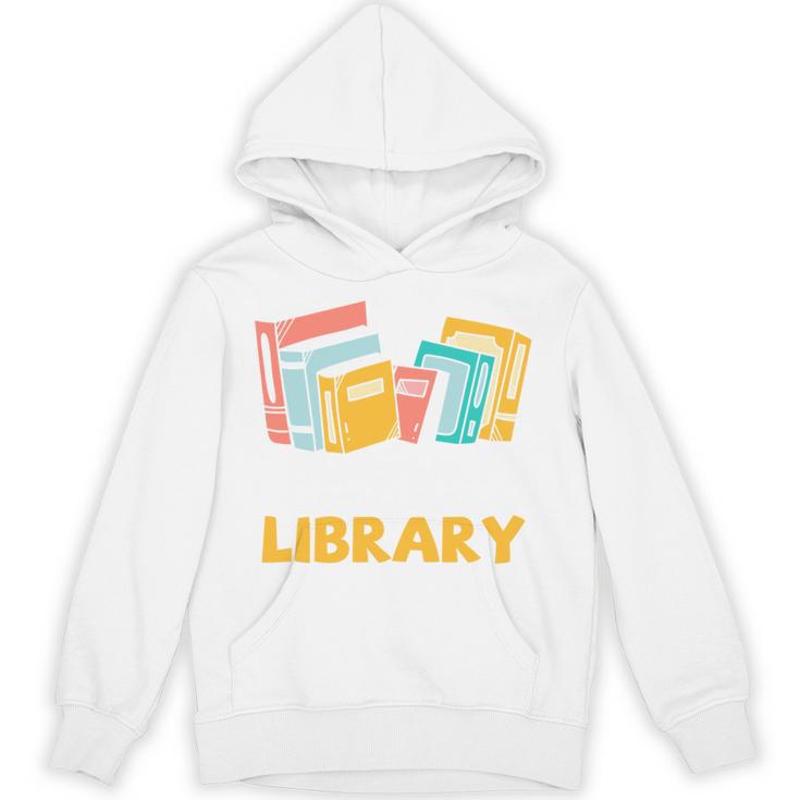 Support Your Local Library Vintage Book Lover Unisex Hoodie