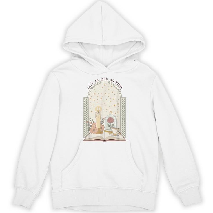 Tale As Old As Time Rose Candle And Book Unisex Hoodie