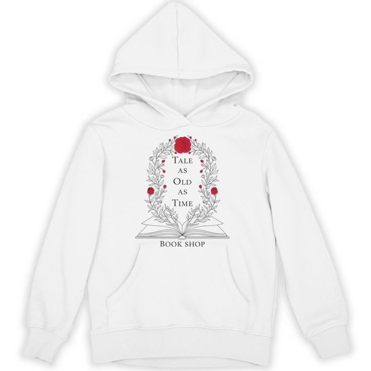 Tale As Old As Time Vintage Floral Book Lover Unisex Hoodie