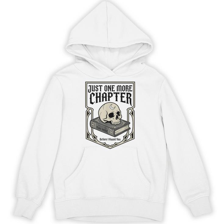 Tales Of The Macabre Skull Book Gothic Books Reading Lover Unisex Hoodie