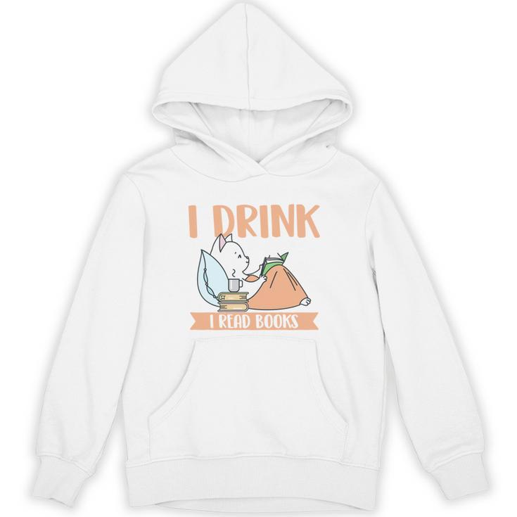 That's What I Do I Read Books Drink Coffee And Know Things Unisex Hoodie