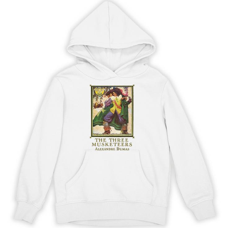The Three Musketeers Alexandre Dumas Vintage Book Cover Unisex Hoodie