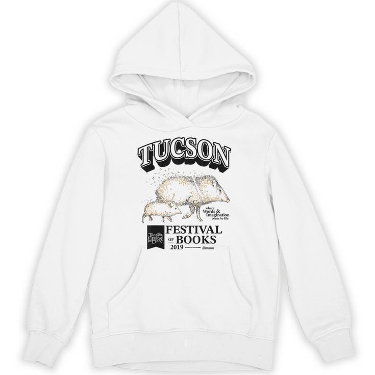 Tucson Festival Of Books TFOB 2019 Javelina Mascot Unisex Hoodie