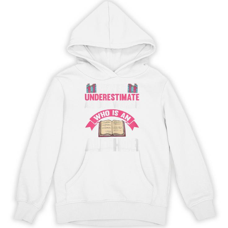 Never Underestimate An Old Woman Author Write Book Unisex Hoodie