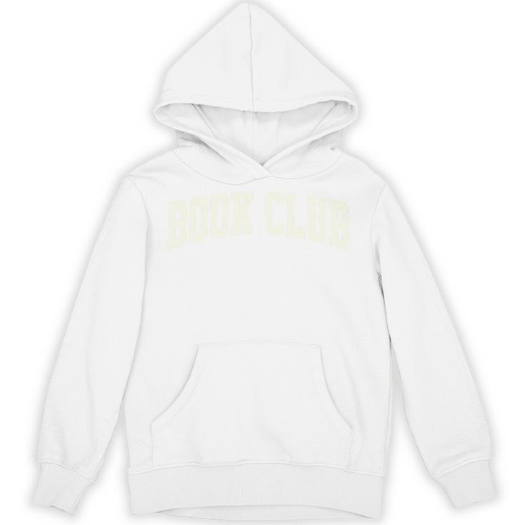 Vintage Book Club Classic Librarian Bookworm Premium Tri-Blend Unisex Hoodie