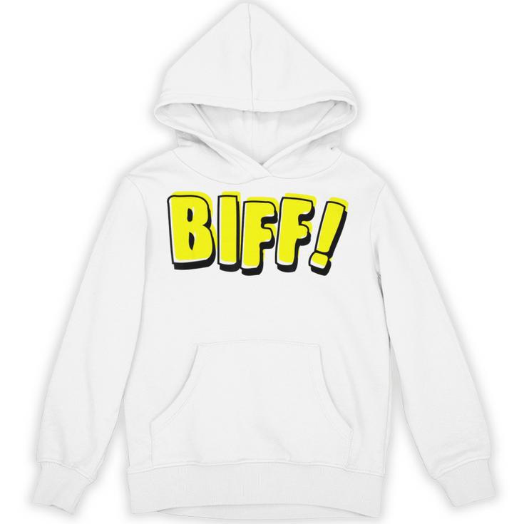 Vintage Comic Book Style Sound Effect Biff Unisex Hoodie
