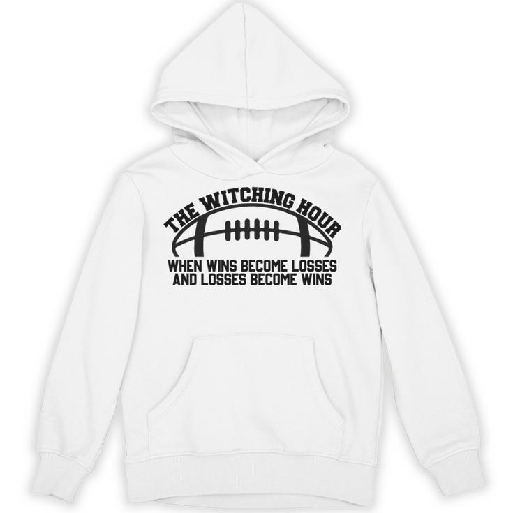 The Witching Hour When Wins Become Losses Baseball Premium Tri-Blend Unisex Hoodie
