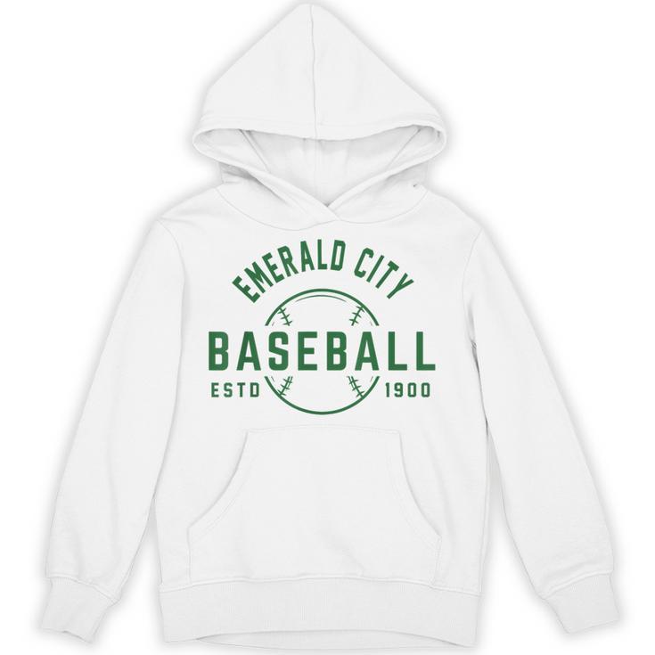 Wizard Of Oz Emerald City Baseball Costume Halloween Unisex Hoodie